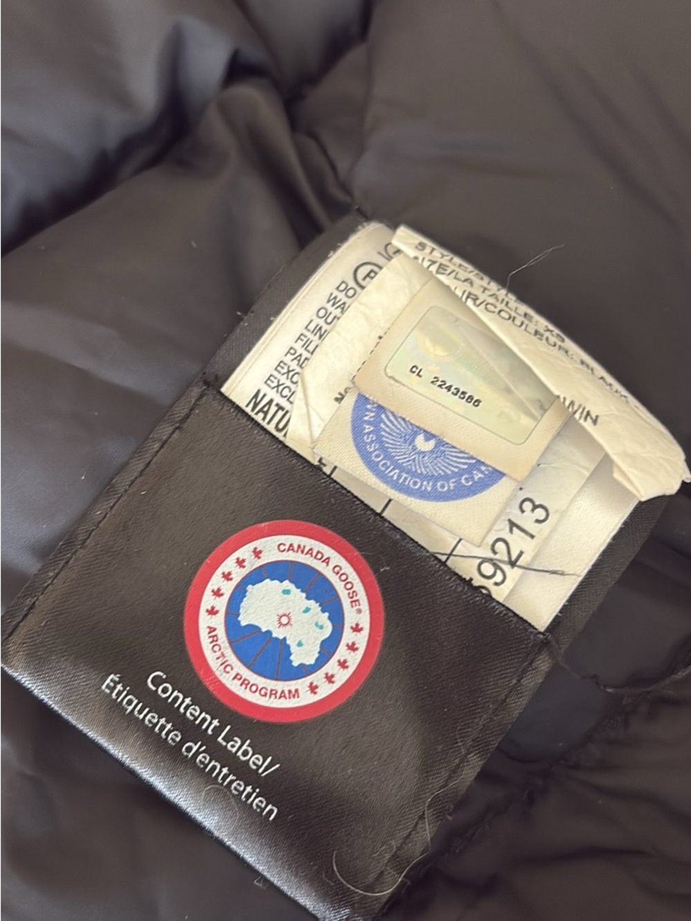 Canada Goose Black Long Down Kesington Parka with Fur Hood - Picture 2 of 4